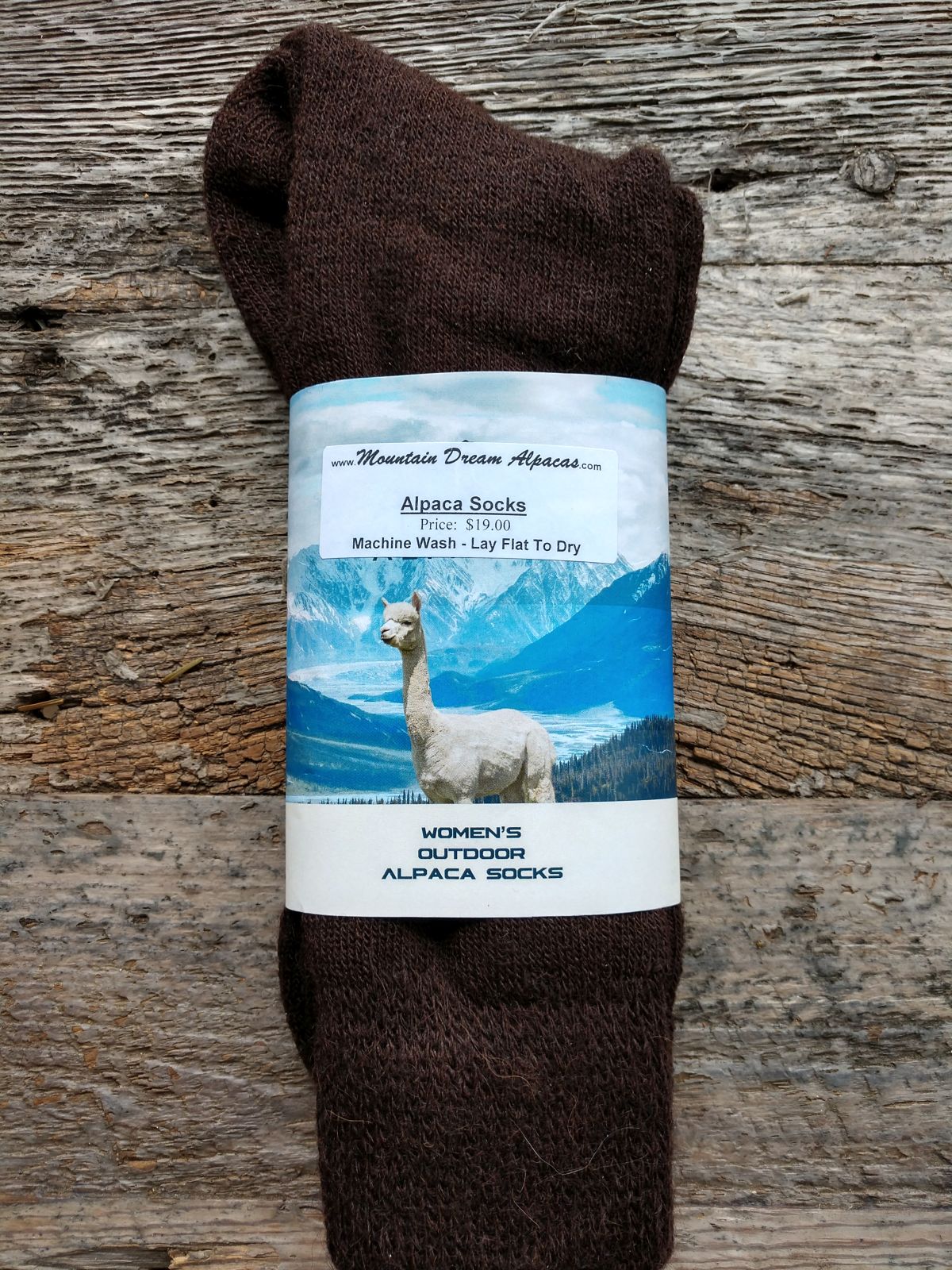 Mountain Dream Alpacas Alpaca Socks